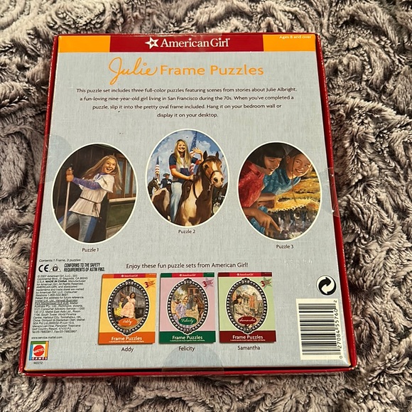 NIB American Girl Julie Puzzles - Picture 2 of 3